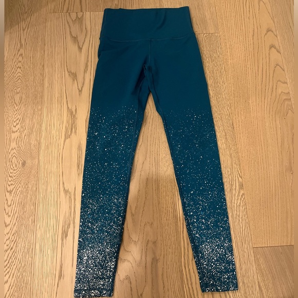 Teal Ivivva by Lululemon leggings!!! Super comfortable and thick leggings! - Picture 2 of 3